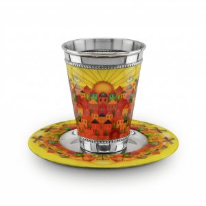 verre a kidouch inox et email