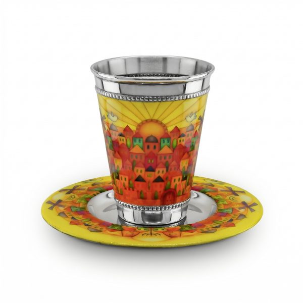 verre a kidouch inox et email