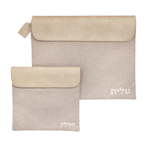 67687 Pochette Talith et Téfiline en lin